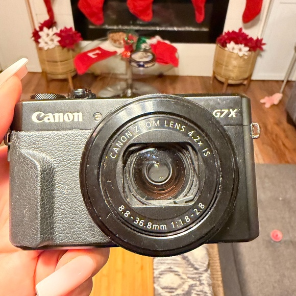 Canon GX7 Digital Camera w/ Lens Error & Screen Issue – Works Great - Picture 1 of 7